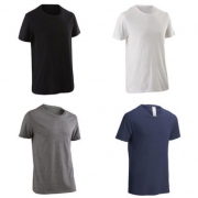 DECATHLON 迪卡侬 DOMYOS SPORTEE 男士运动T恤 *4件 79元包邮（合19.75元/件）