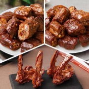 周黑鸭 锁鲜乐享 鸭脖180g*2+鸭锁骨190g*1 共3盒*2件