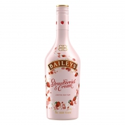 Baileys 百利 草莓奶油味甜酒 700ml 118元包邮（需用券）