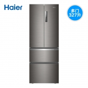 Haier 海尔 BCD-327WDPDU1 变频 多门冰箱 327L 深空灰 3399元