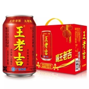 京东PLUS会员：王老吉 凉茶礼盒装 310ml*12罐 *4件