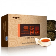 一天一叶 3年原料梵净山黑茶 金花茯砖茶 共900g