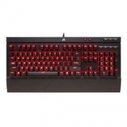 CORSAIR 美商海盗船 K68 机械键盘 黑色 Cherry红轴 红色背光