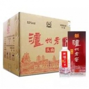 泸州老窖 头曲 52度 浓香型白酒 500ml×6瓶 整箱装 （百年品牌 泸州老窖荣誉出品 内含礼品袋）