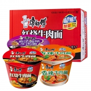 康师傅 经典桶装方便面 109g*12桶 32.9元包邮（需用券）