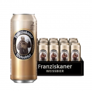 Franziskaner 教士 教士啤酒 500ml*12听 69元包邮（需用券）