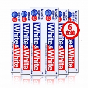 百亿补贴：LION 狮王 WHITE&WHITE 洁白牙膏 150g*8支