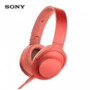 SONY 索尼 MDR-H600A 头戴式耳机 暮光红