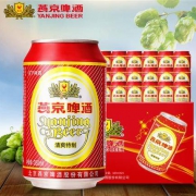 燕京 清爽特制啤酒330ml*24罐
