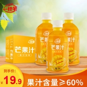 一枝笔 芒果汁饮料 350mlx6瓶装