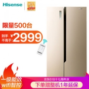 Hisense 海信 BCD-629WTVBP/Q 629升 对开门冰箱
