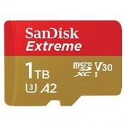 SanDisk 闪迪 Extreme microSDXC存储卡+A2 App Performance SD适配器+Rescue Pro Deluxe 高达160 MB/s 1 TB