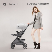 BABY TREND超轻折叠可坐可躺高景观童车BT481290 券后519元起包邮 1秒快收