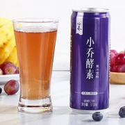 4.9分，黄圣依代言，助消化排肠毒：310mlx4瓶 小乔 酵素果汁饮料 4口味混装