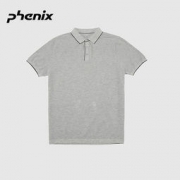 16日0点：Phenix 蚕丝+棉麻 透气修身 机能Polo衫