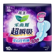 有券的上：Laurier 乐而雅 夜用护翼型卫生巾 10片 *2件