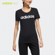 10日0点：阿迪达斯 adidas neo W ESNTL LG T 1女装运动短袖T恤FP7868