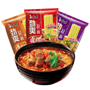 康师傅 劲爽拉面 红烧牛肉面 98g*5袋
