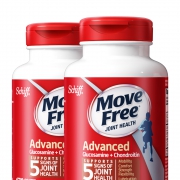 88VIP：Move Free 益节 氨糖软骨素红瓶 170粒*2瓶 *2件 625.1元包税包邮（多重优惠）
