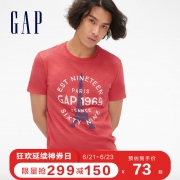 Gap 714743-1 男装短袖T恤夏季 69.5元