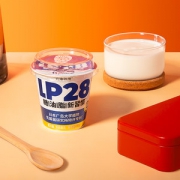 日本广岛大学研制 北海牧场 0蔗糖 专利LP-28乳酸菌减肥酸奶 100g*18杯