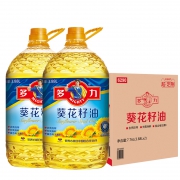 降价！88VIP：多力 葵花籽食用油 3.88L*2桶 *2件