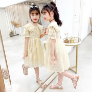 女童连衣裙2020新款夏季休闲柔和洋气童装儿童裙子小女孩公主裙