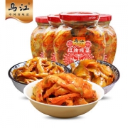 乌江 三种口味涪陵榨菜 下饭菜 300g*4瓶