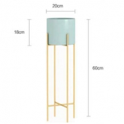 兆生 tyyxhj12 圆形桶铁艺花架 60cm