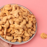 咸蛋黄味炭烧腰果仁500g 藤椒味炭烧腰果 越南腰果小包装100g/包
