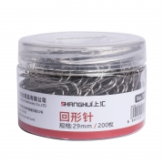 上汇 1037 防锈回形针 29mm 200枚/盒 2盒装 4.9元（需用券）
