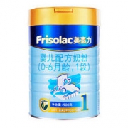 Friso 美素佳儿 Frisolac 美素力 婴儿配方奶粉 1段 0-6个月 900g