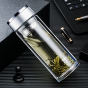 HAERS 哈尔斯 双层玻璃办公杯 300ML 14.9元包邮（需用券）