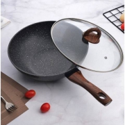 18日0点、618预告：LOCK&LOCK 乐扣乐扣 麦饭石色不粘锅 28CM