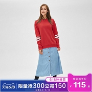 Gap 盖璞 515476 抓绒圆领套头女卫衣