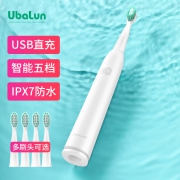 优巴仑 家用可充电式电动牙刷 薄荷蓝 17.9元（需用券）