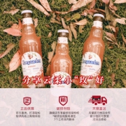 福佳 比利时 精酿玫瑰红果啤酒 248ml*6瓶 清甜果味