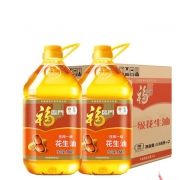 天猫会员店：福临门 家香味 压榨一级 花生油 3.68L*2桶 110元包邮