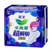 有券的上：Laurier 乐而雅 夜用护翼型卫生巾 10片 *2件