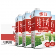 88VIP：Weidendorf 德亚 全脂牛奶 1L*12盒 *3件 193.79元包邮（返15元猫超卡后）