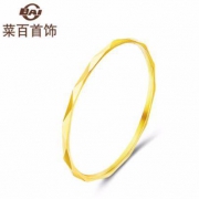 20点开始： 菜百首饰 18K金戒指 18#