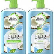 香味获奖款、宝洁旗下：Herbal Essences 椰子滋润补水洗发沐浴护发套装