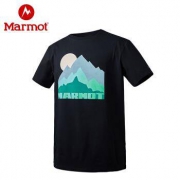 Marmot 土拨鼠 H59601 男款圆领宽松棉短袖T恤