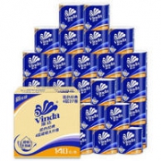 10点：140gx27卷x5件 Vinda 维达 蓝色经典 卷纸 4层