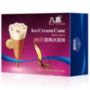 八喜 冰淇淋 甜筒组合装 朗姆口味 68g*5 脆皮甜筒 *7件