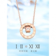 大额神券：IL&Co 罗马轮盘真钻项链