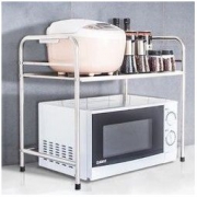 Micoe 四季沐歌 不锈钢厨房置物架 单层58cm *3件