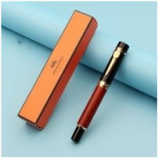 JINHAO 金豪 650A 花梨木杆钢笔 0.7mm