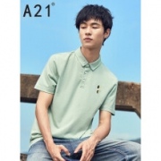 16日0点：A21 R402131219 男士刺绣Polo衫