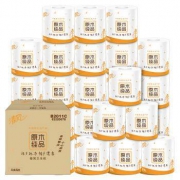 PLUS会员：清风（APP）卷纸 原木经典纸巾 4层110克32卷*3件